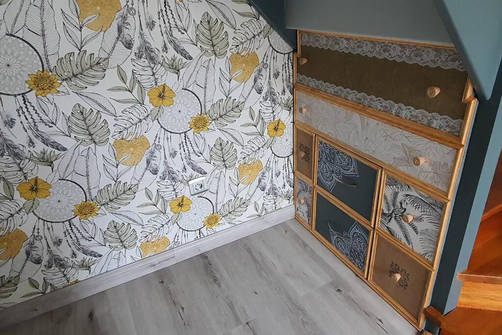 Postel nebo postele na pokoji v ubytování Les Clairs Matins