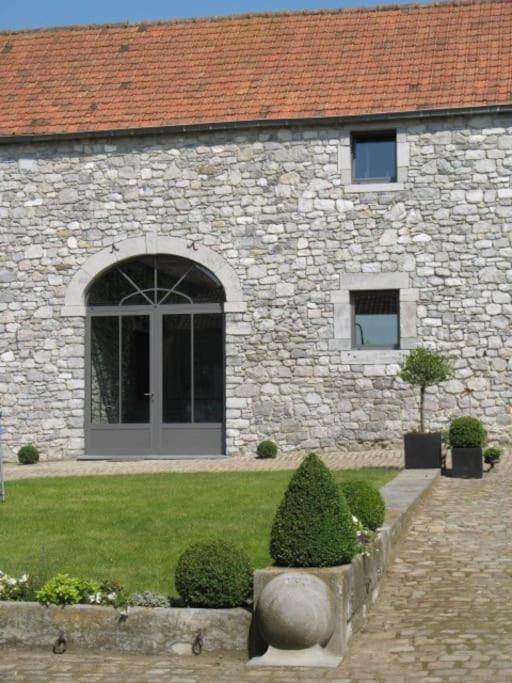 Zahrada ubytování Ferme de la Porte Rouge