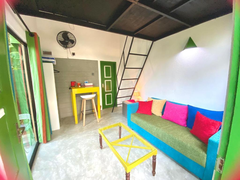 Posezení v ubytování Randoni Villa