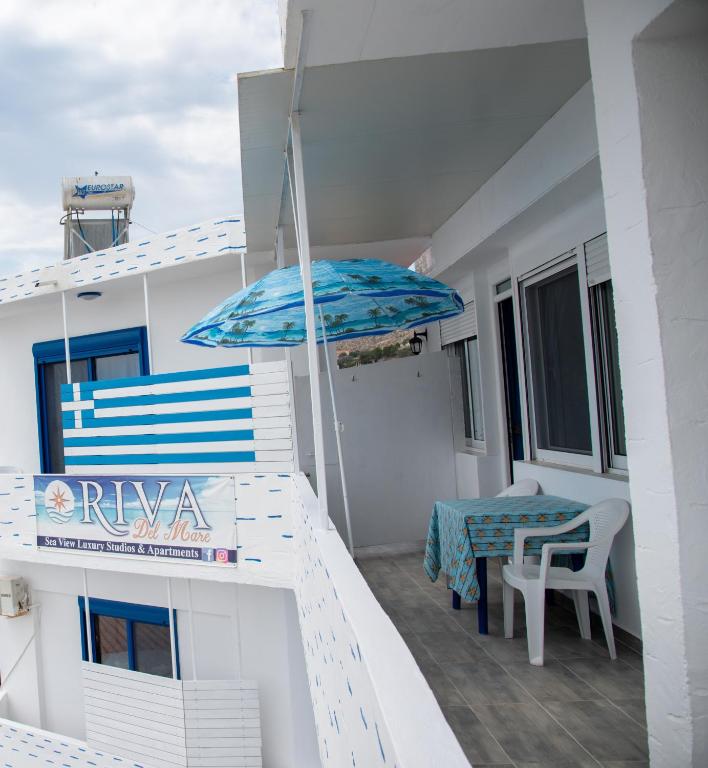 Balkón nebo terasa v ubytování Riva Del Mare