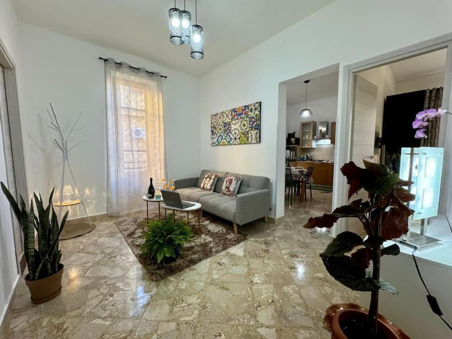 Posezení v ubytování La Dimora di Anna e Ciccio