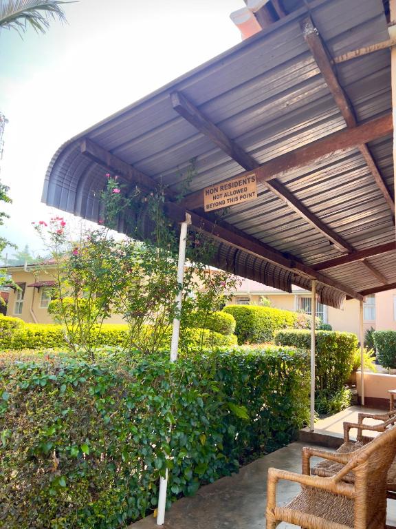 Zahrada ubytování Sunset Hotel Entebbe