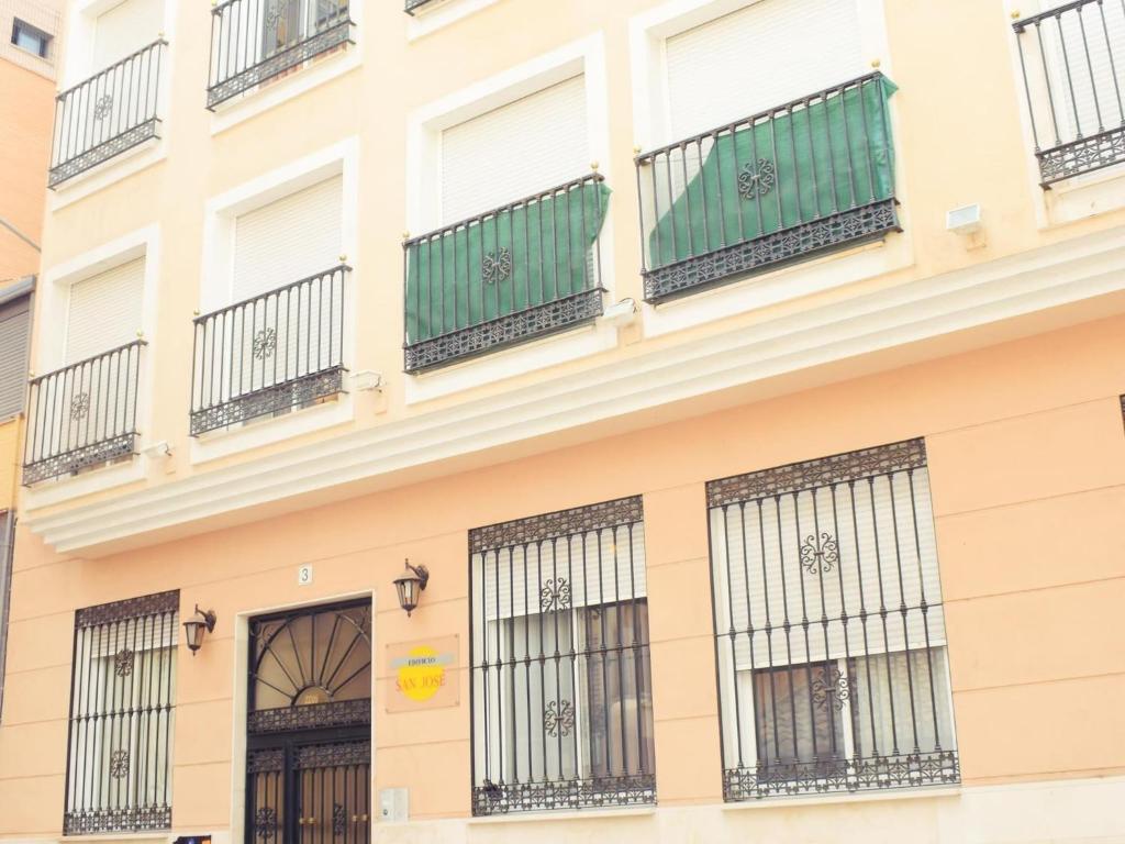 Budova, kde se apartmán nachází
