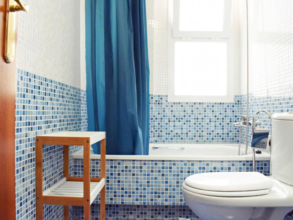 Kúpeľňa v ubytovaní Fabuloso apartamento junto al Soho con parking privado
