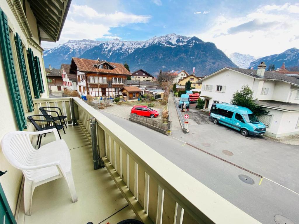 Nespecifikovaný výhled na hory nebo výhled na hory při pohledu z apartmánu