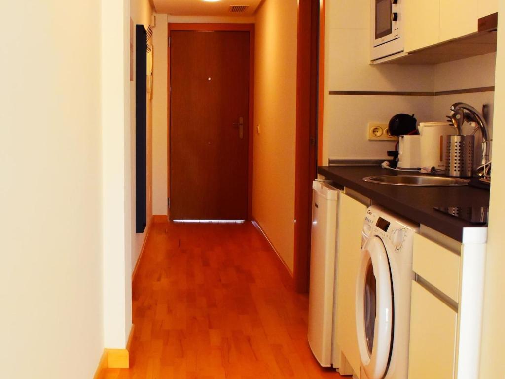 Kuchyň nebo kuchyňský kout v ubytování Tranquilo Apartamento Cerca del Centro Histórico