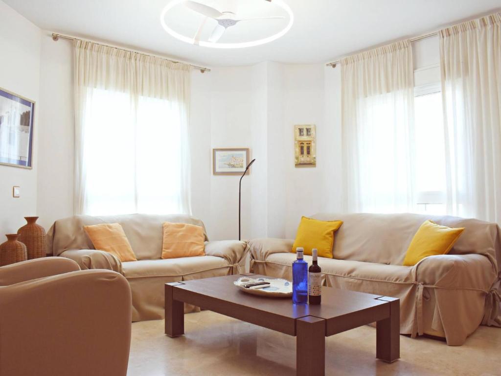 Posedenie v ubytovaní Fantástico apartamento de dos dormitorios en el Soho