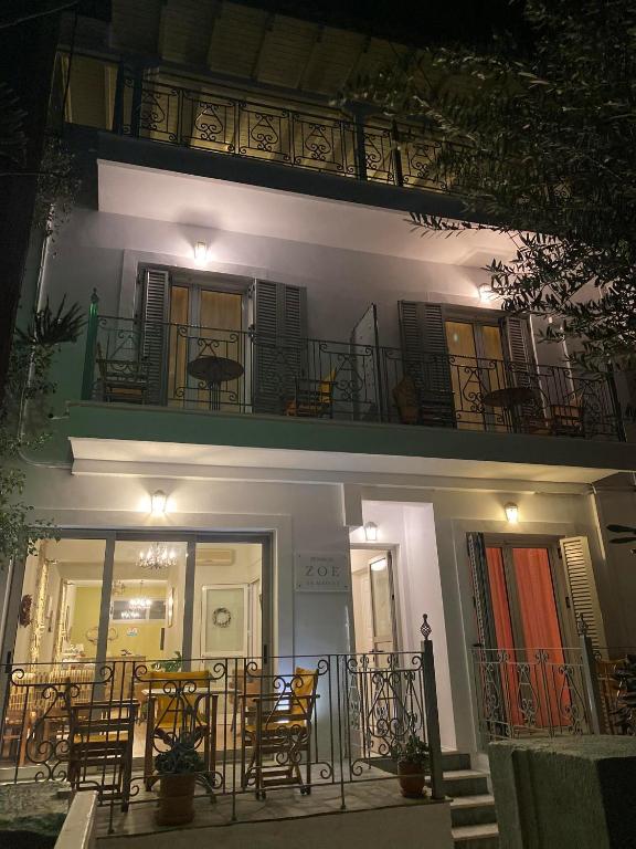 Balkon lub taras w obiekcie Zoe Pension