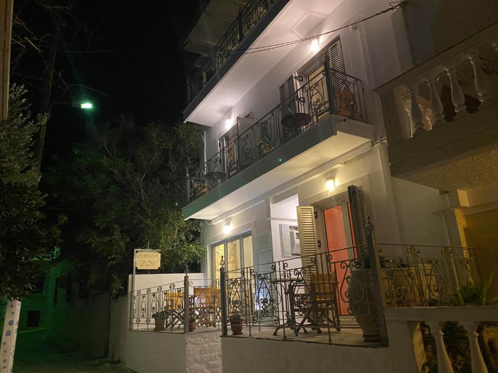 Budynek, w którym mieści się aparthotel