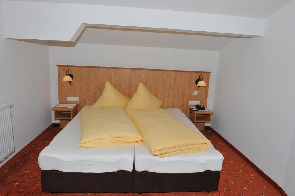 Postel nebo postele na pokoji v ubytování Waldhof