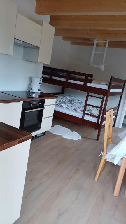 Postel nebo postele na pokoji v ubytování Ferienwohnung Maria & Luis
