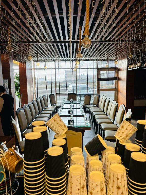 Posezení v ubytování فندق السلطنة جازان -Alsltanah Jazan Hotel