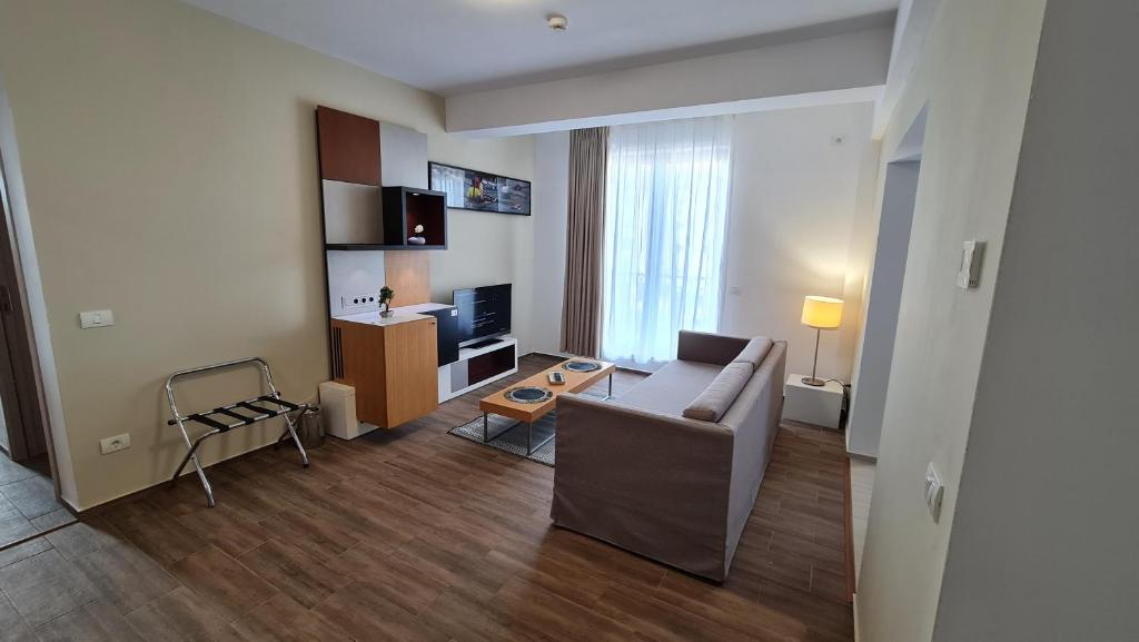 TV a/nebo společenská místnost v ubytování Jafar Resort 6