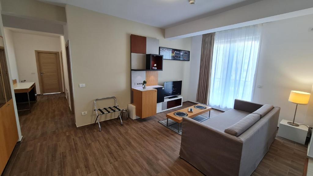 TV a/nebo společenská místnost v ubytování Jafar Resort 6