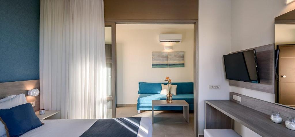 TV a/nebo společenská místnost v ubytování Althea Village - Family Hotel