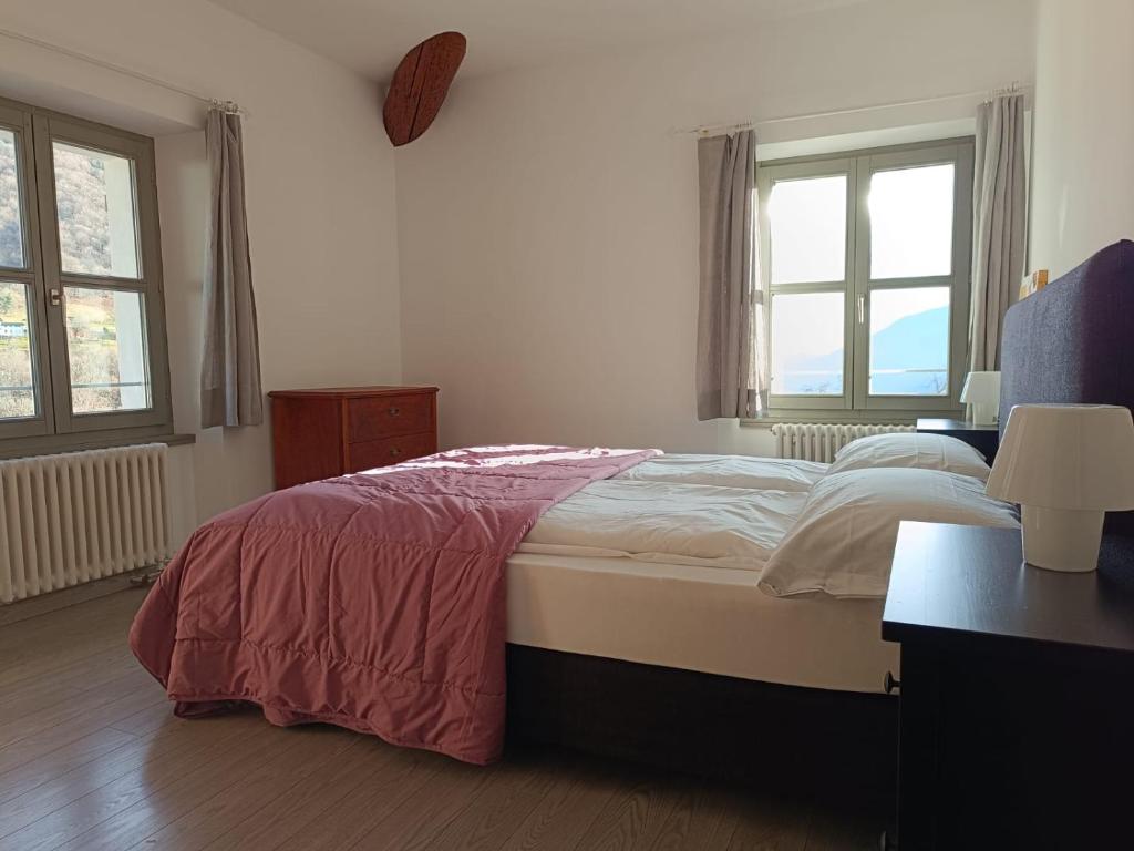 Postel nebo postele na pokoji v ubytování Locanda La Pignatta