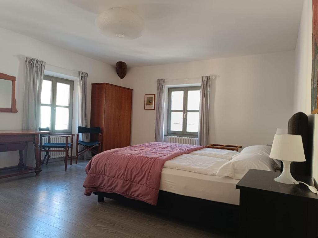 Postel nebo postele na pokoji v ubytování Locanda La Pignatta