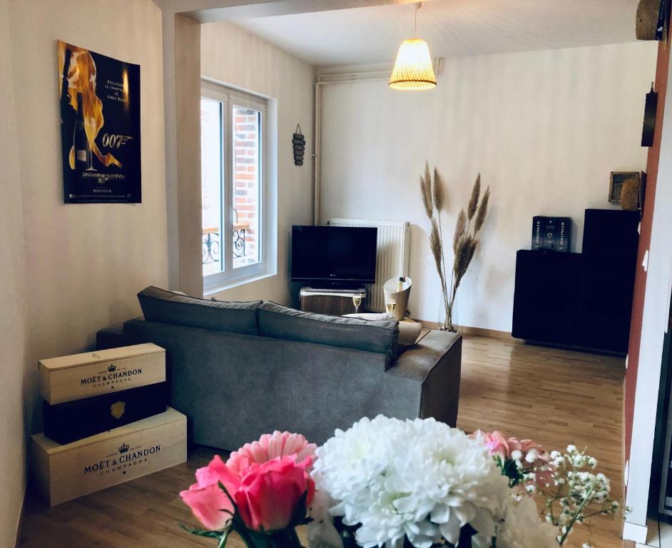 &#x422;&#x435;&#x43B;&#x435;&#x432;&#x438;&#x437;&#x438;&#x44F; &#x438;/&#x438;&#x43B;&#x438; &#x440;&#x430;&#x437;&#x432;&#x43B;&#x435;&#x43A;&#x430;&#x442;&#x435;&#x43B;&#x435;&#x43D; &#x446;&#x435;&#x43D;&#x442;&#x44A;&#x440; &#x432; Logement centre ville d&#39;Epernay avec parking priv&eacute;