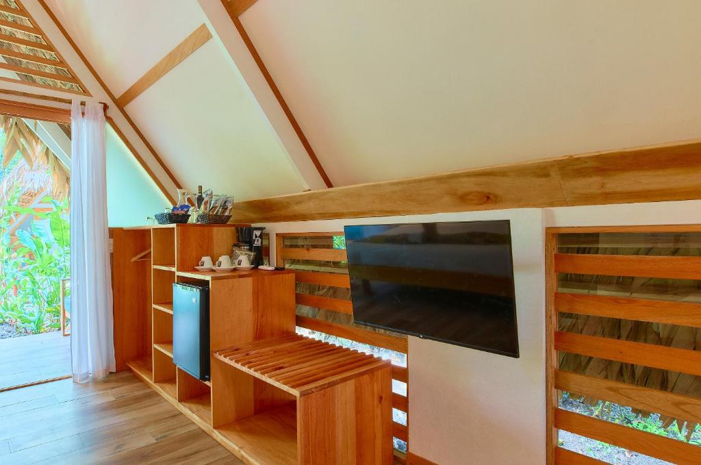 Kuchyň nebo kuchyňský kout v ubytování Shawandha Lodge