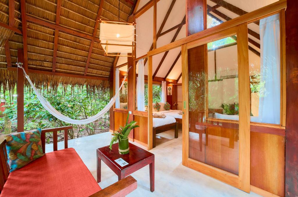 Zahrada ubytování Shawandha Lodge