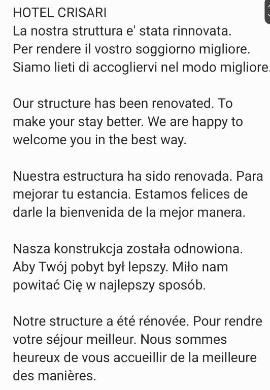 HOTEL CRISARI - Resim 11