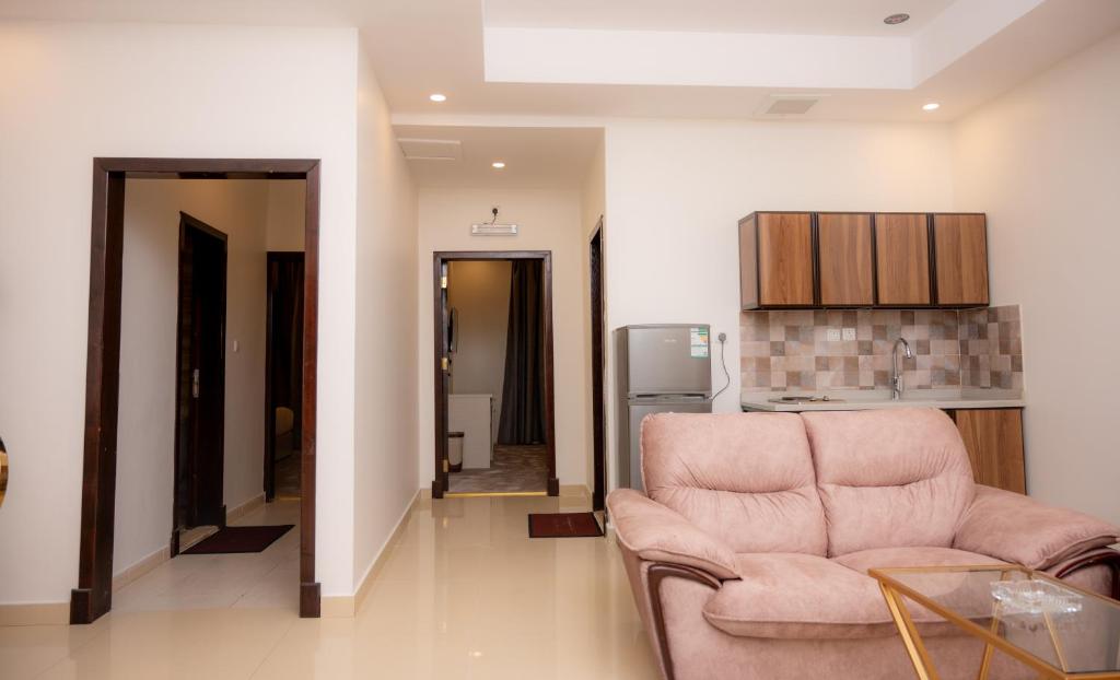 Posezení v ubytování Areen Hotel فندق ارين
