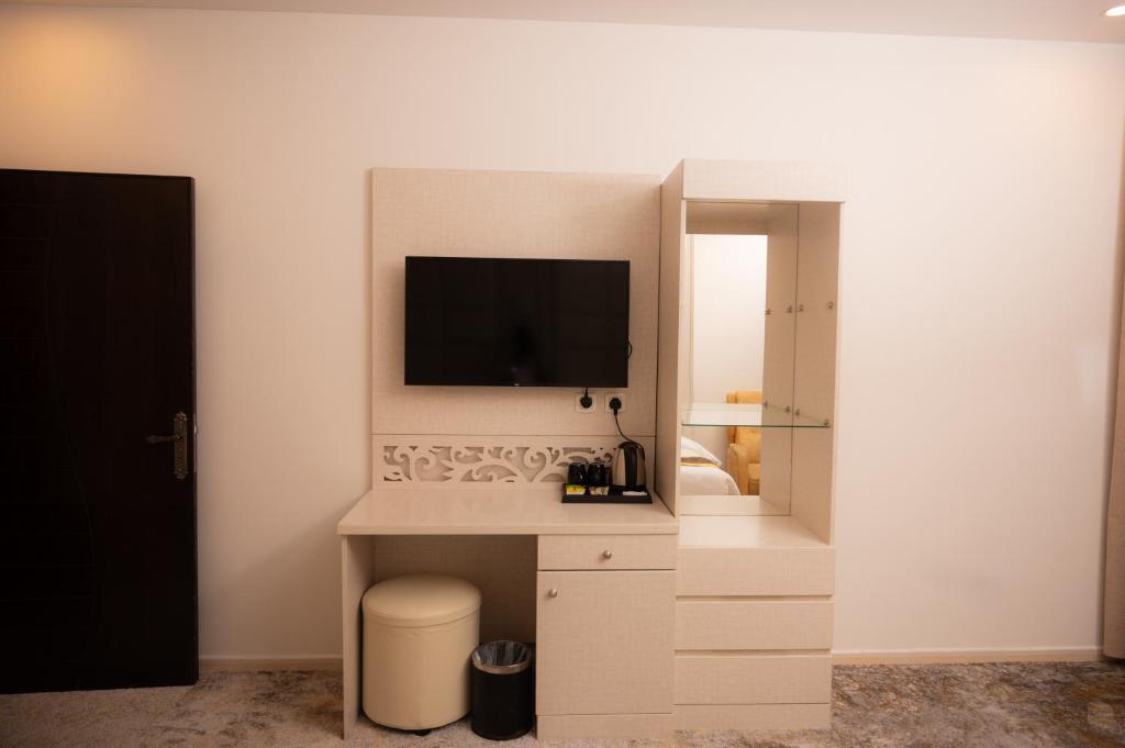 Koupelna v ubytování Areen Hotel فندق ارين