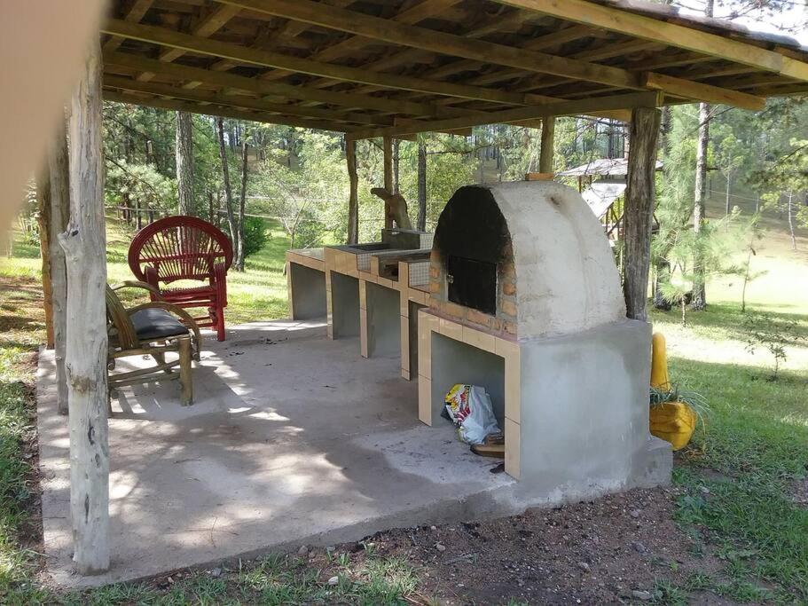 Zahrada ubytování Cabaña La tortuga