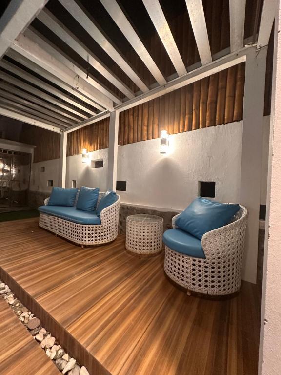 Posezení v ubytování CasaDel Beach House