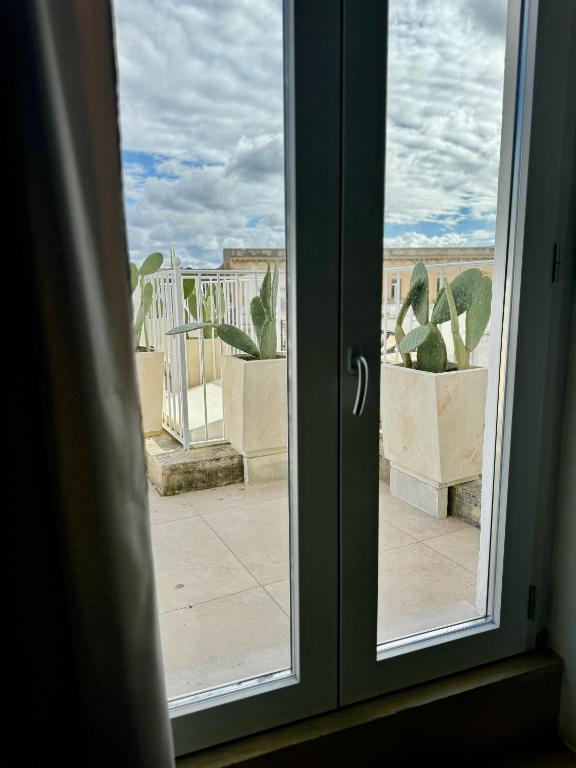 Balkón nebo terasa v ubytování Palazzo Cavour