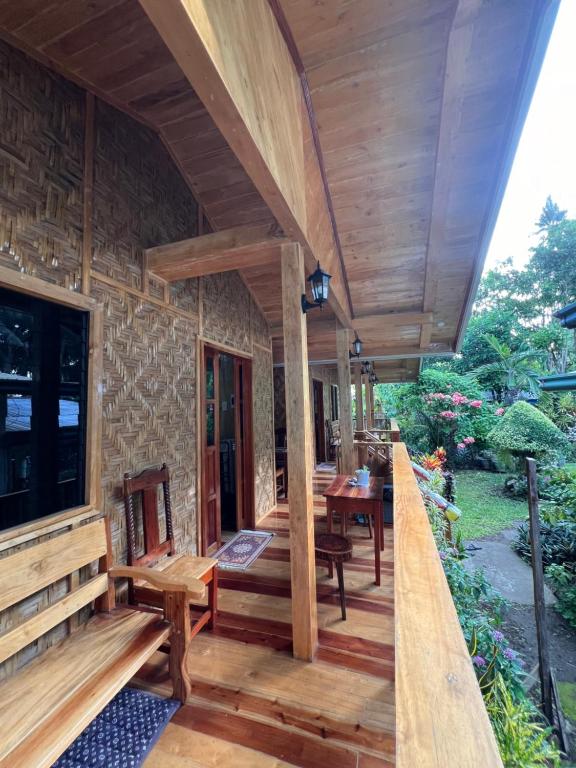 Balkón nebo terasa v ubytování Ozar Homestay