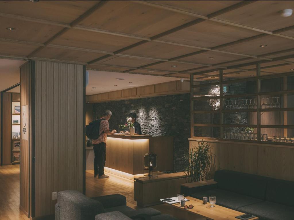 Posezení v ubytování Chalet Shiga
