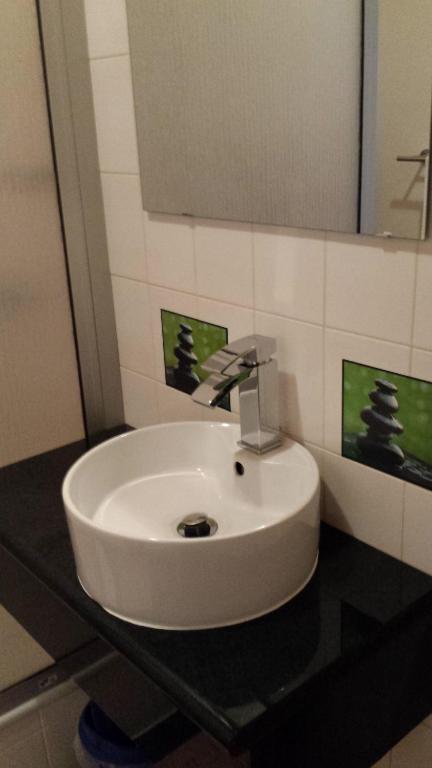 Koupelna v ubytování Hotel Domhof