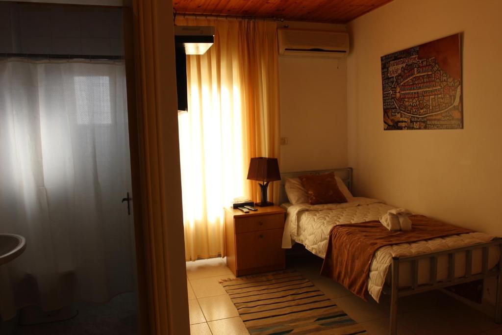 Letto o letti in una camera di Pilgrim's Guest House