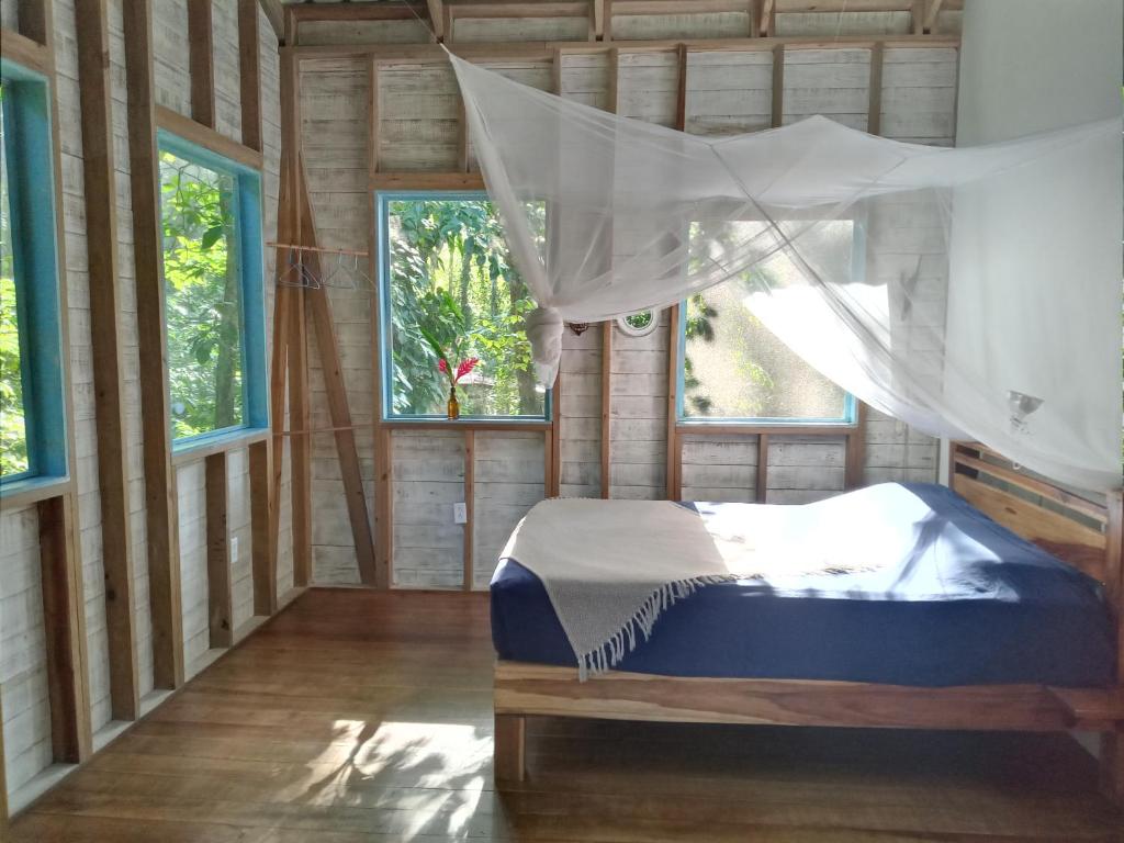 Letto o letti in una camera di Jungle Paunch
