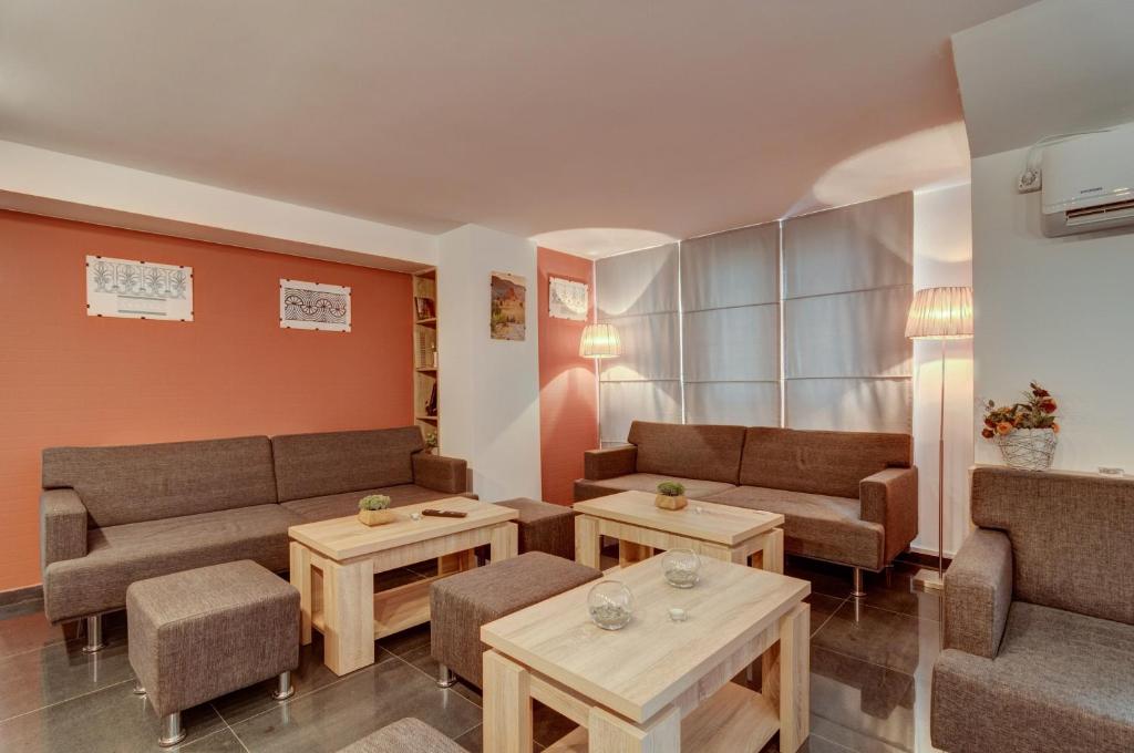 Posezení v ubytování Liva Hotel