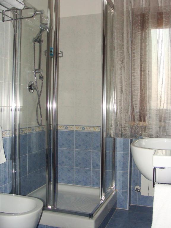 Koupelna v ubytování Hotel Star