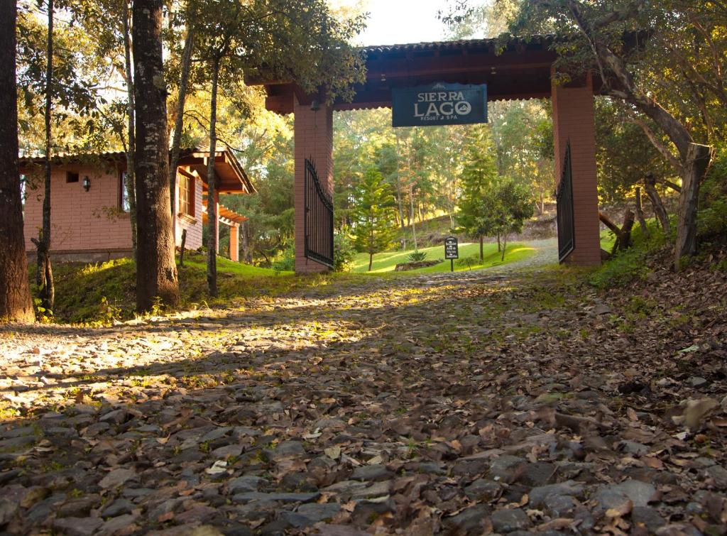 Zahrada ubytování Sierra Lago