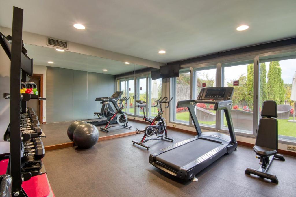 Gimnasio o instalaciones de fitness de Hotel Costabella