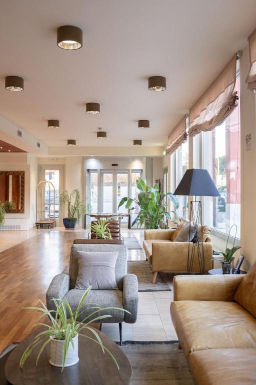 Posezení v ubytování Charme Hotel