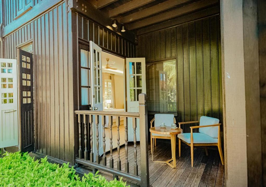 Balkón nebo terasa v ubytování Pelangi Beach Resort & Spa, Langkawi
