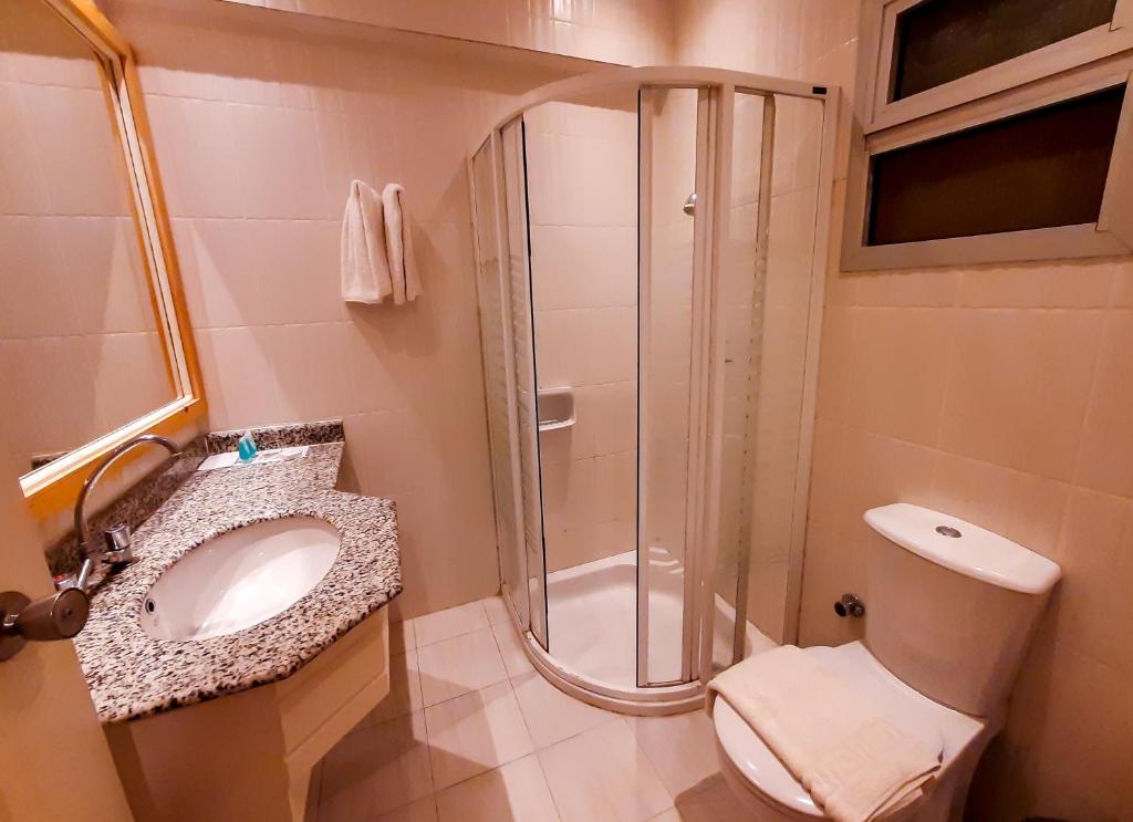 Koupelna v ubytování Beau Site Hotel
