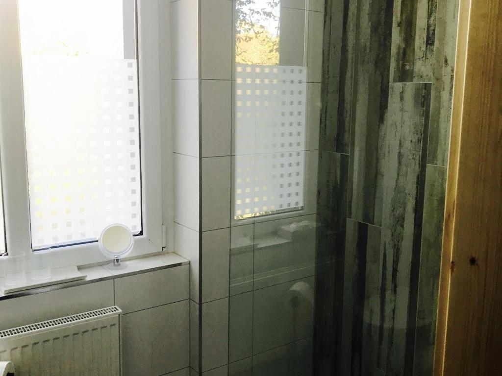 Koupelna v ubytování Dein Gutshof Hotel & Ferienwohnungen
