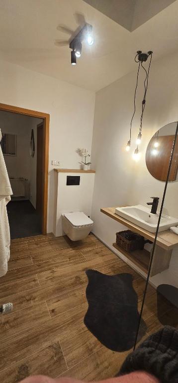 Postel nebo postele na pokoji v ubytování Penzion Jelínek