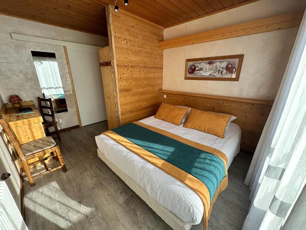 Postel nebo postele na pokoji v ubytování Hotel Le Soly
