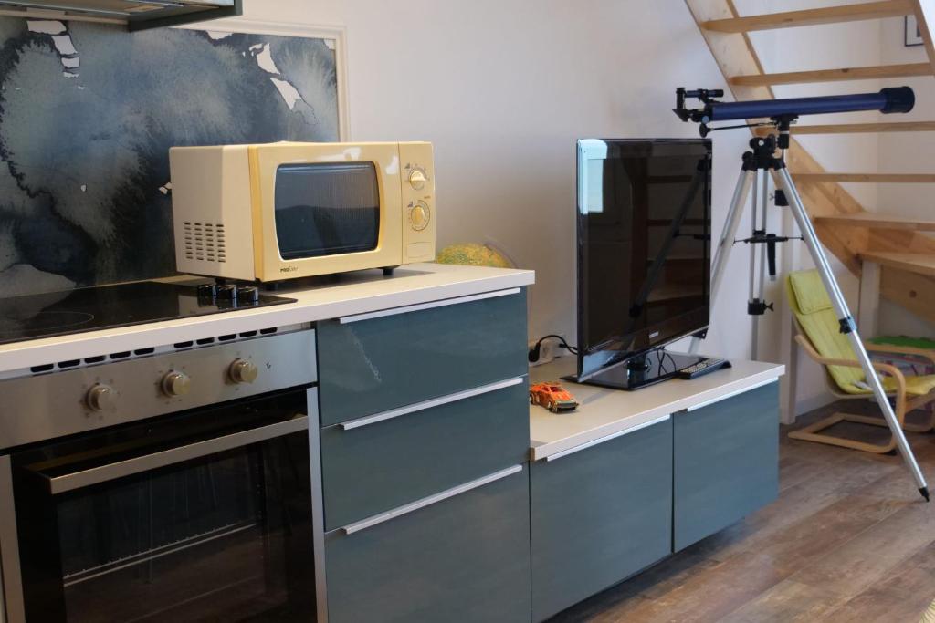 Kuchyň nebo kuchyňský kout v ubytování AL 48 - Duplex Bagatel