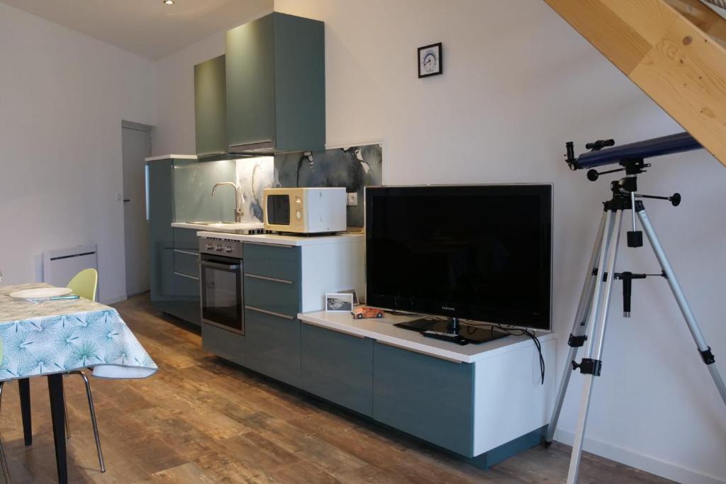 Kuchyň nebo kuchyňský kout v ubytování AL 48 - Duplex Bagatel
