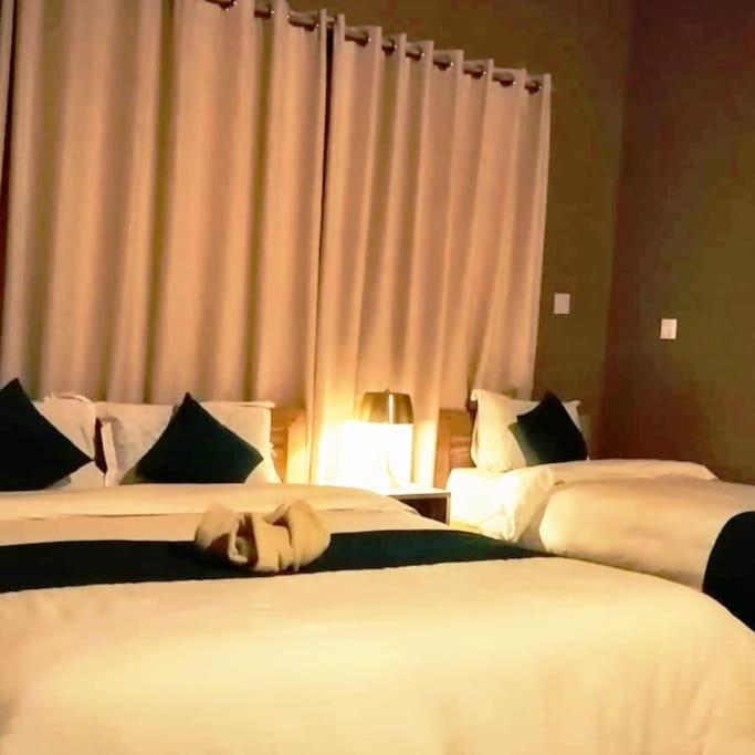 Letto o letti in una camera di Annapurna Eco Village