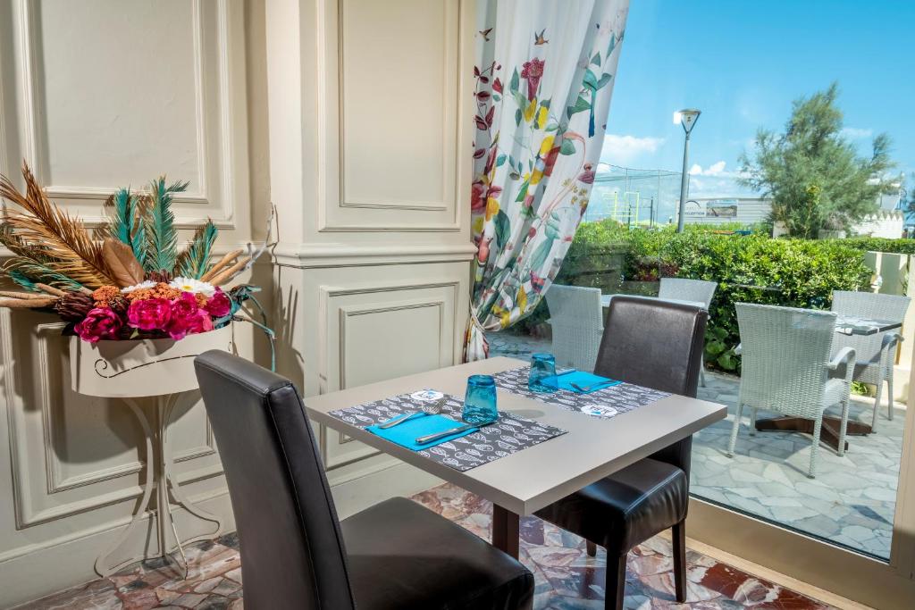 Balkón nebo terasa v ubytování Hotel Alba