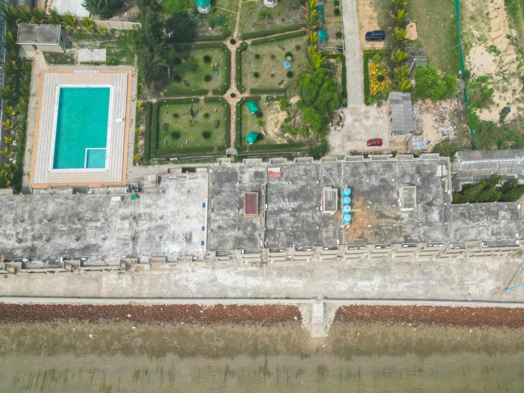 Letecký snímek ubytování Hotel Nilkantha
